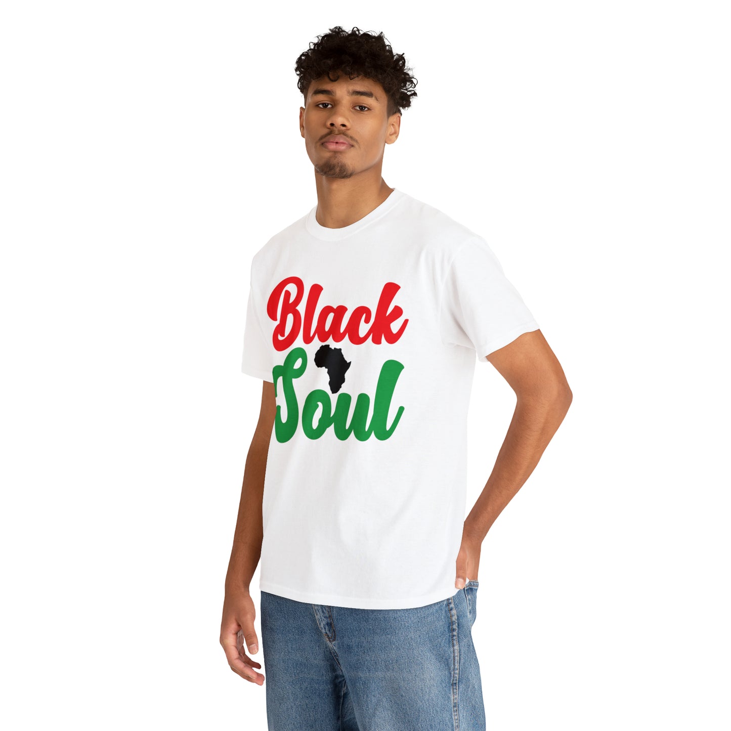Soul (Vinyl Print-3 Color) Unisex Heavy Cotton Tee