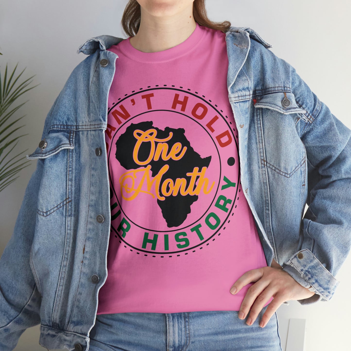 One Month Unisex Heavy Cotton Tee
