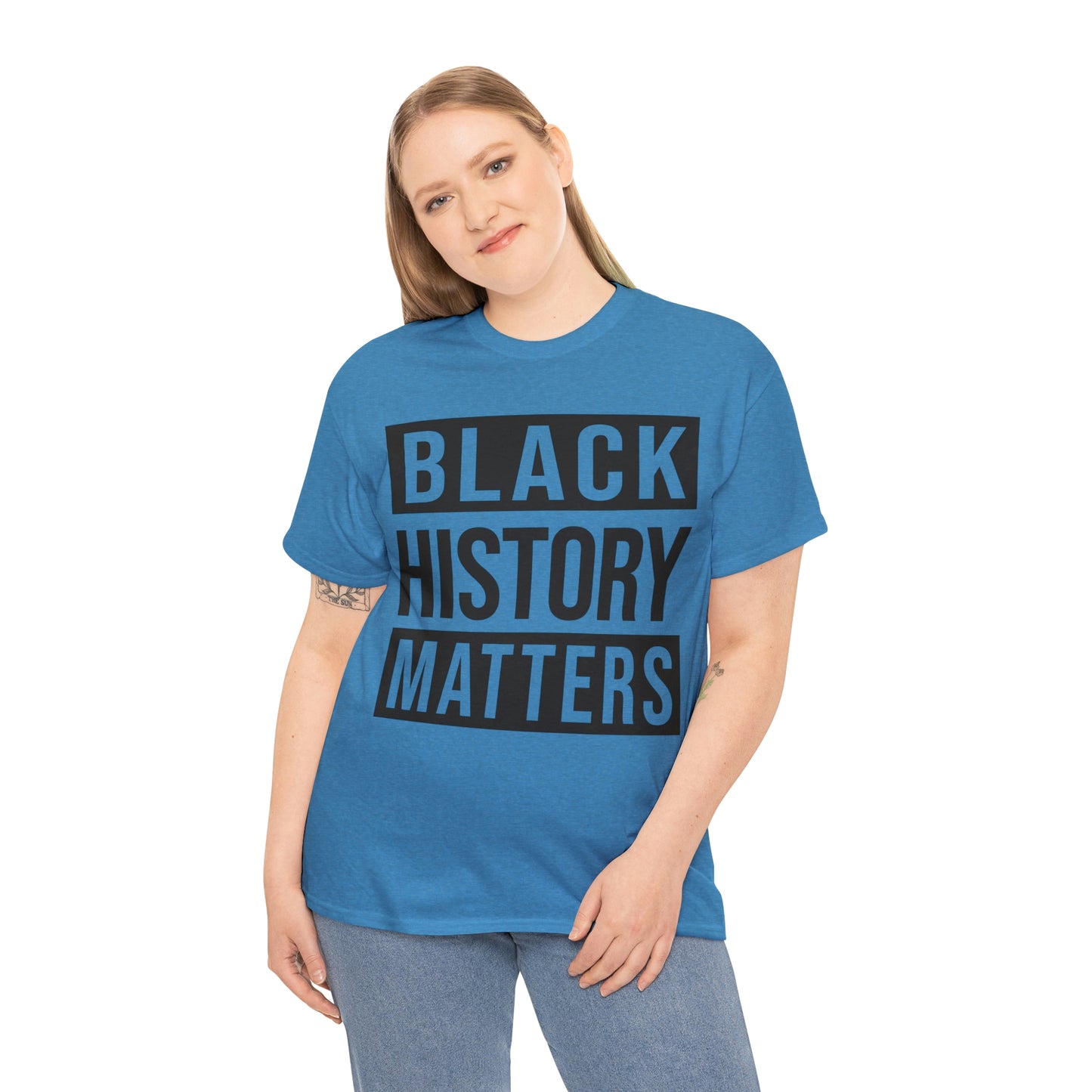 Black History Matters Unisex Heavy Cotton Tee
