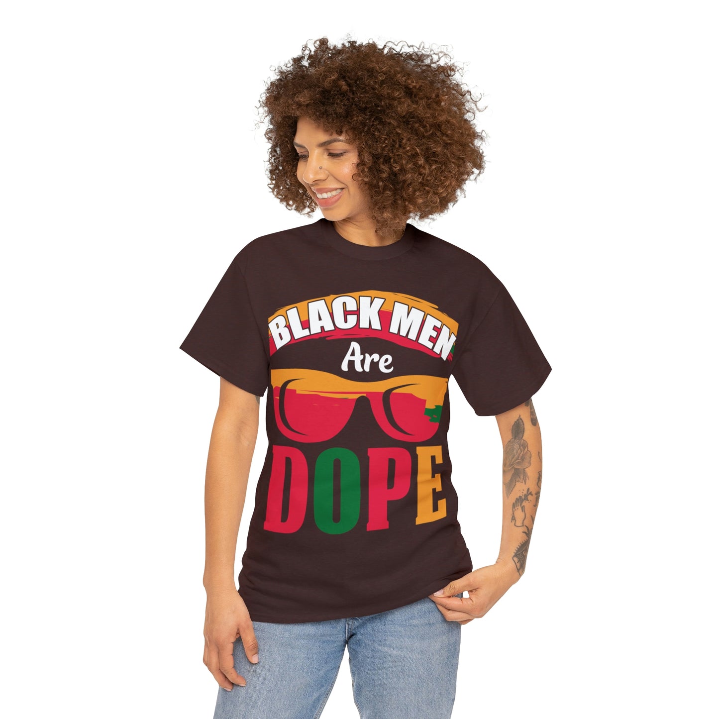 Black Man Dope Unisex Heavy Cotton Tee