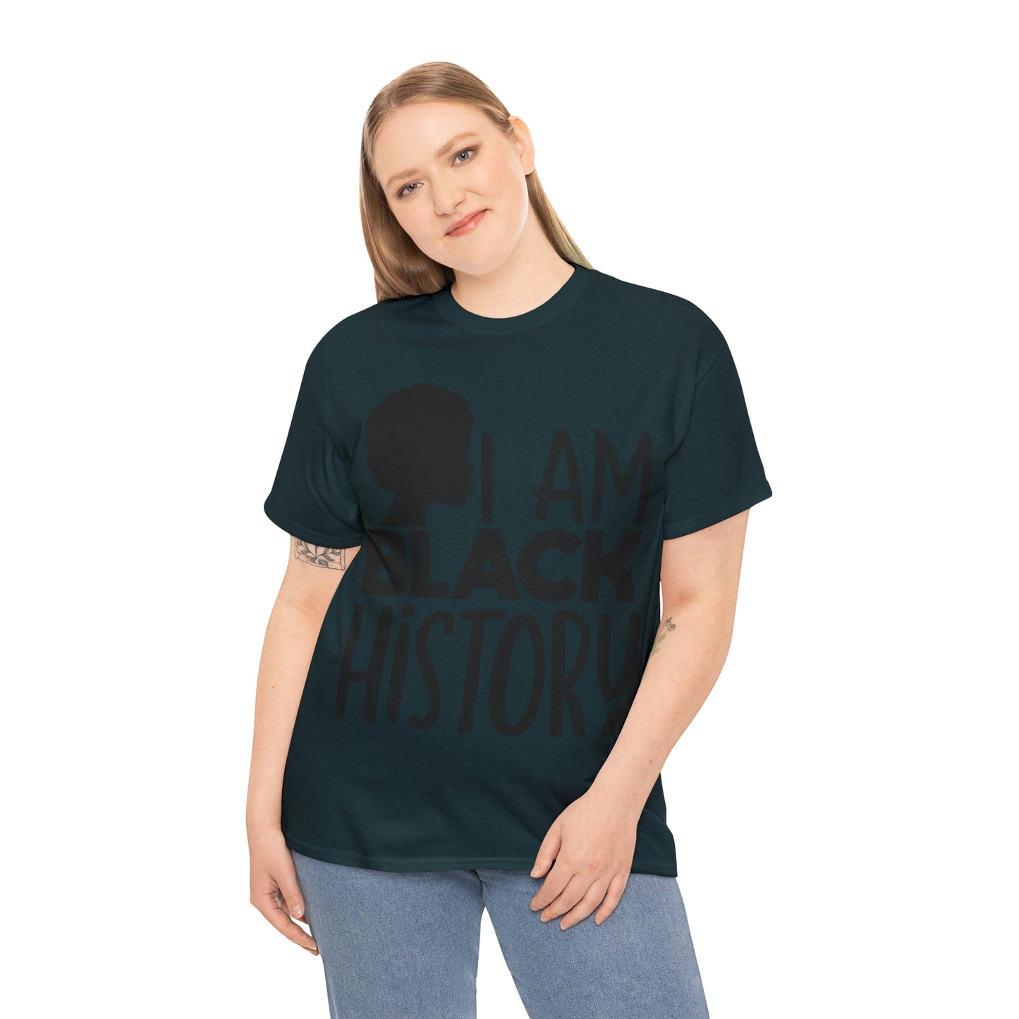 I Am Black History Unisex Heavy Cotton Tee