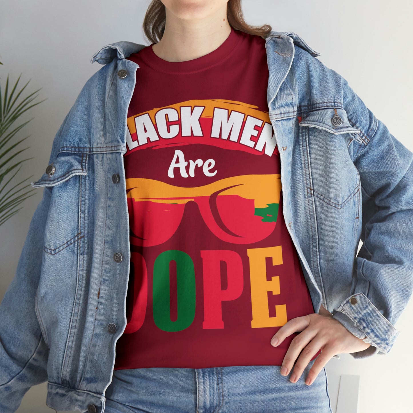 Black Man Dope Unisex Heavy Cotton Tee