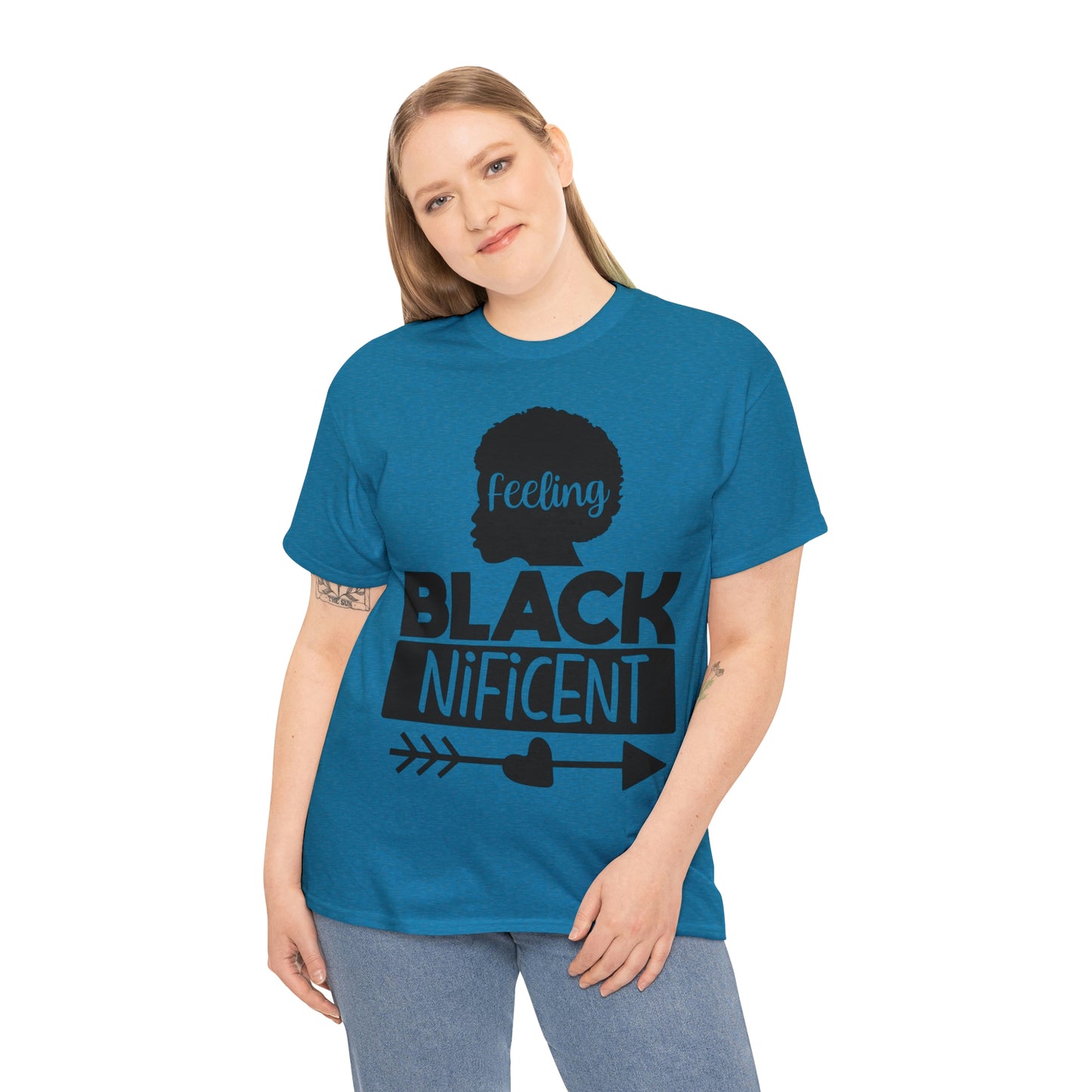 Feeling Blacknificent Unisex Heavy Cotton Tee