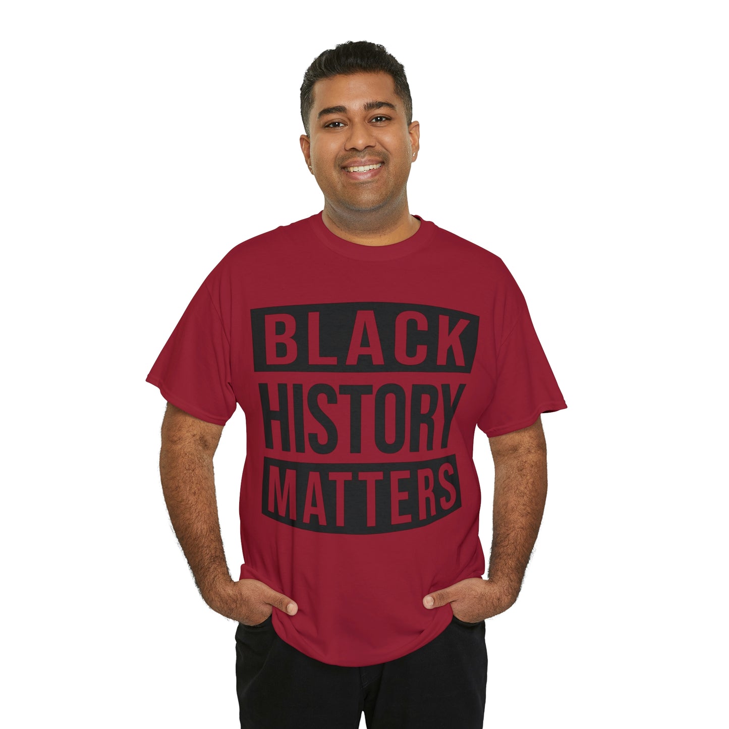 Black History Matters Unisex Heavy Cotton Tee