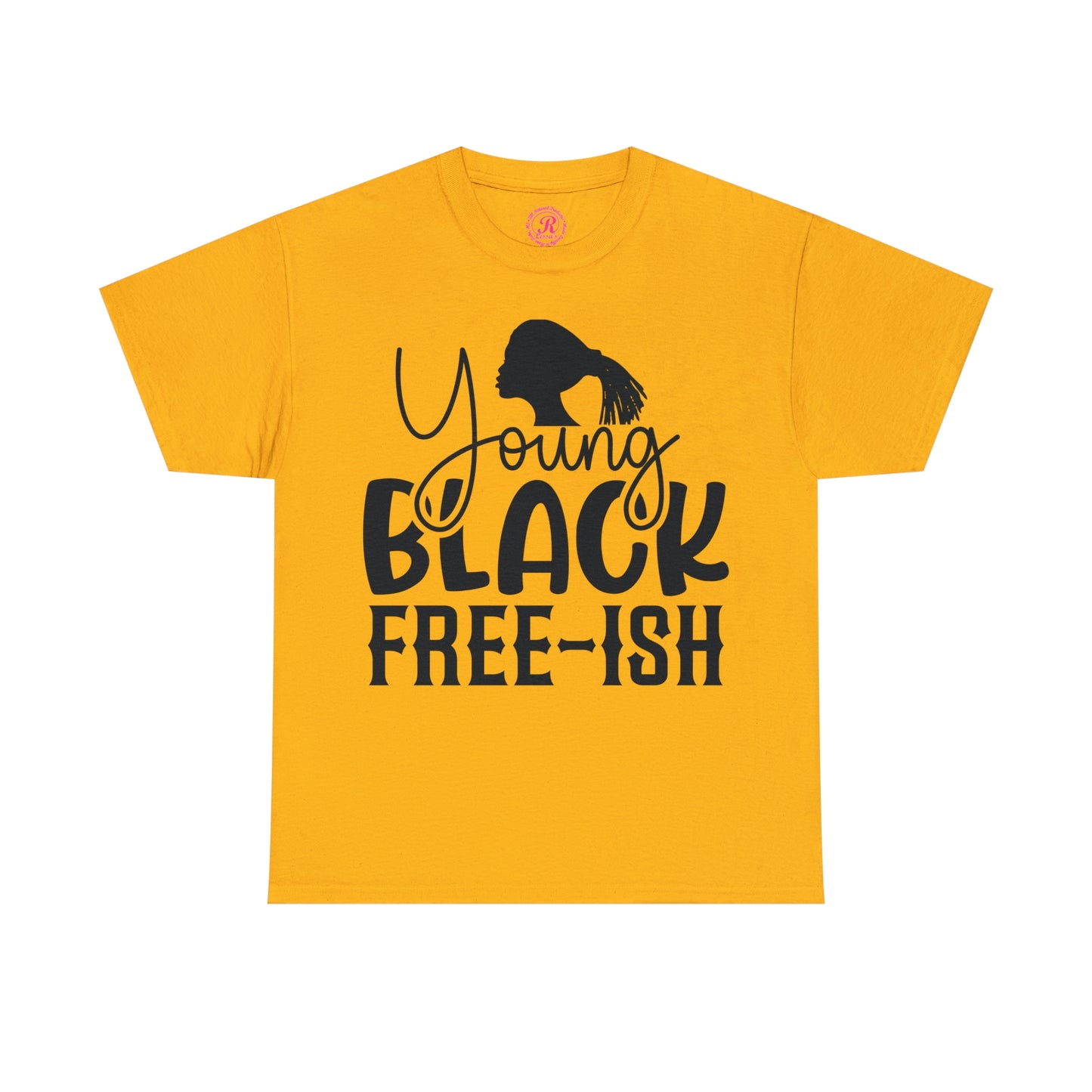 Young Black Unisex Heavy Cotton Tee