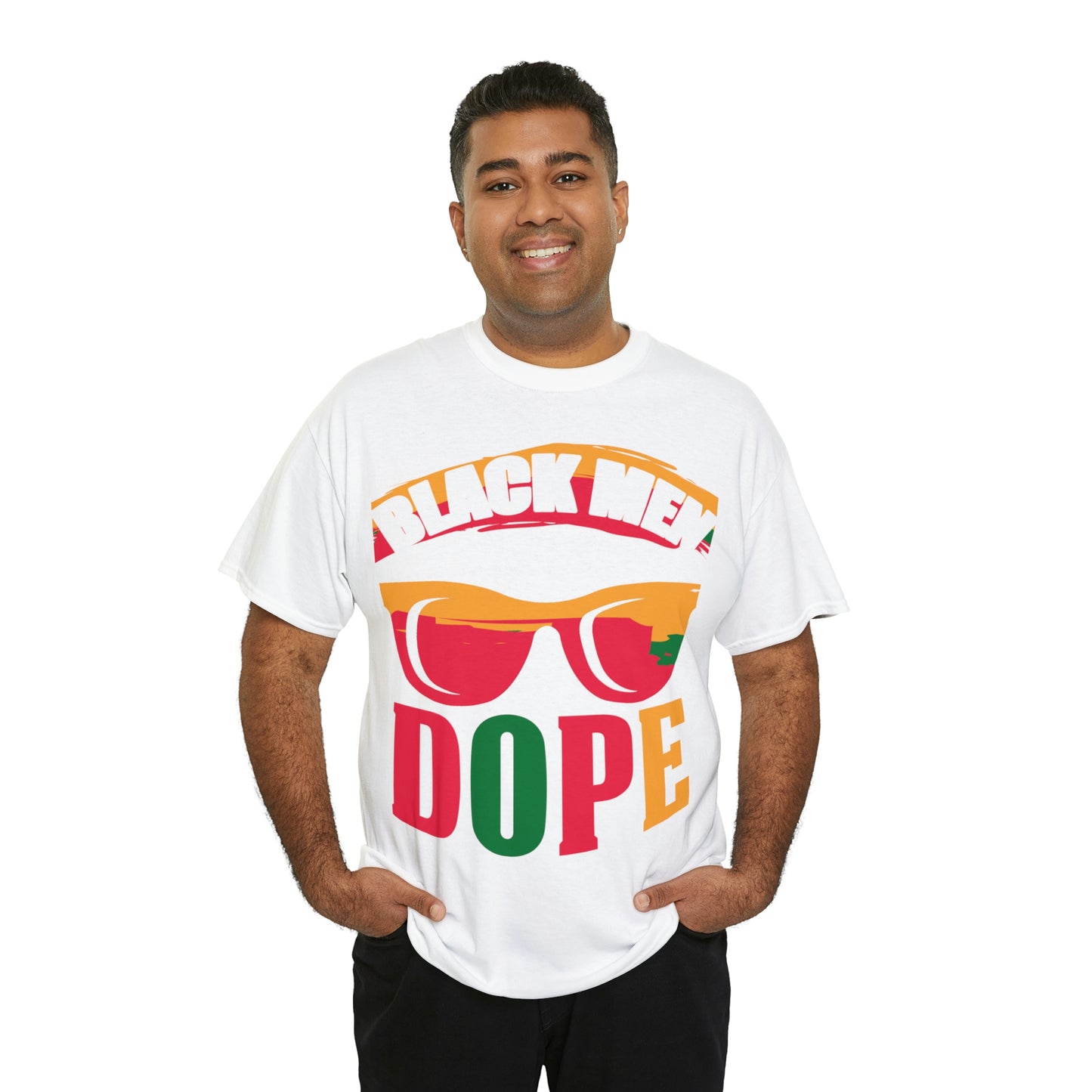 Black Man Dope Unisex Heavy Cotton Tee