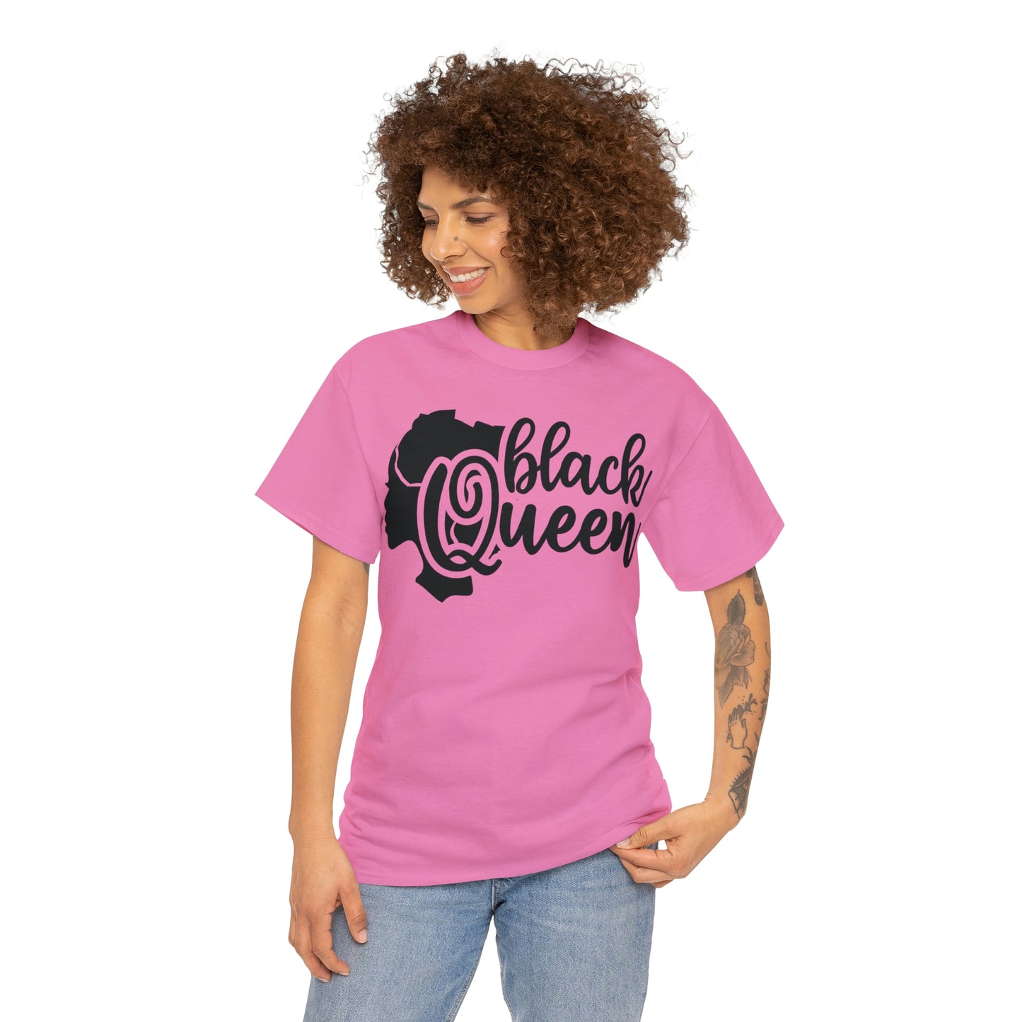 Black Queen Unisex Heavy Cotton Tee