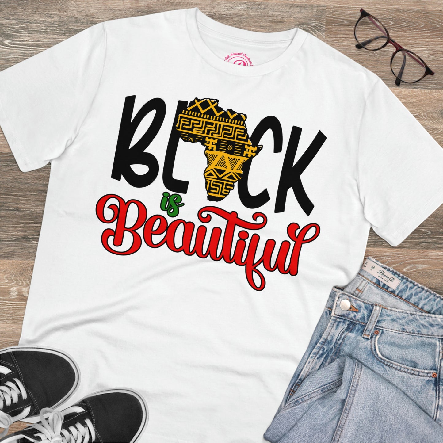 Black is Beautiful Organic Creator T-shirt - Unisex