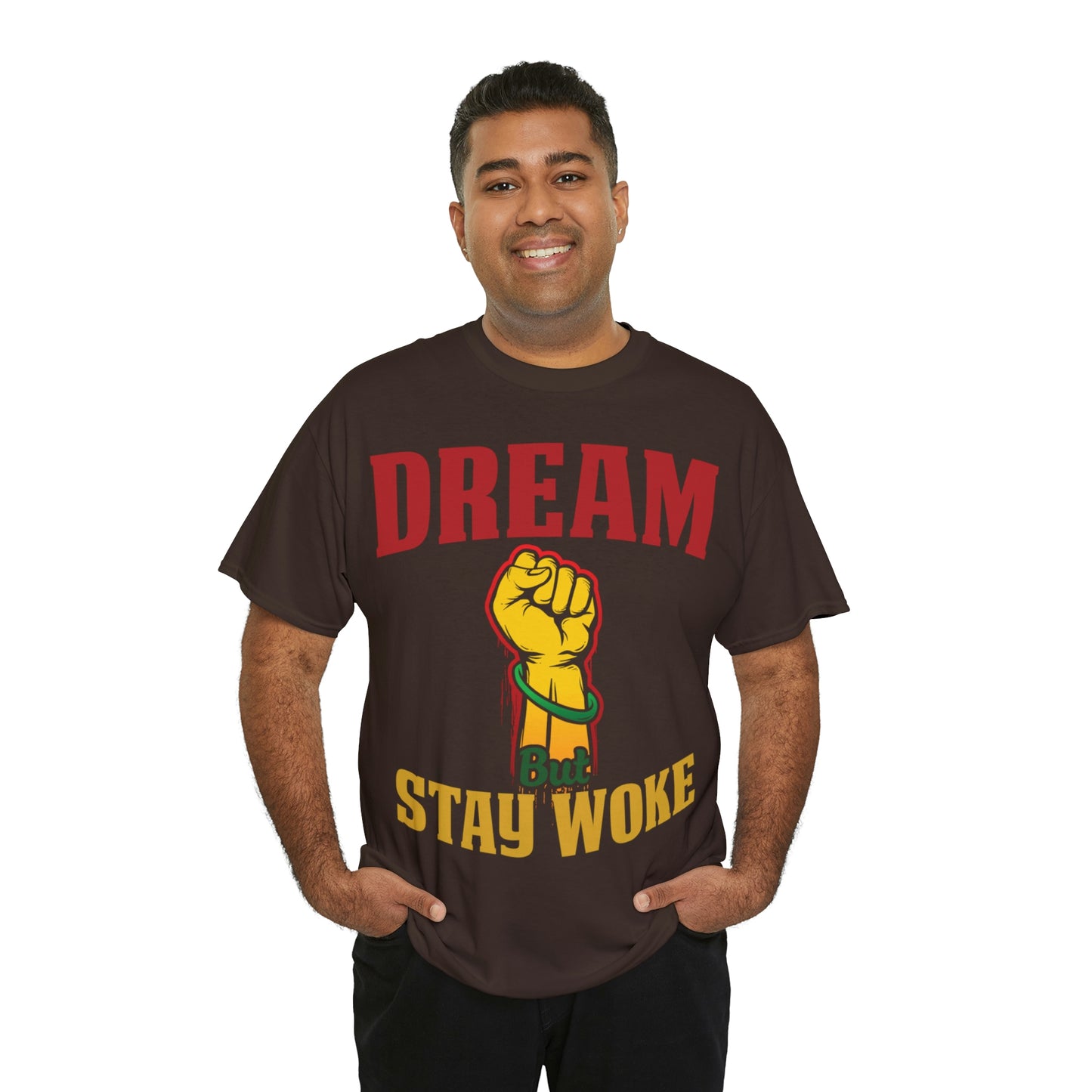 Dream/Woke Unisex Heavy Cotton Tee