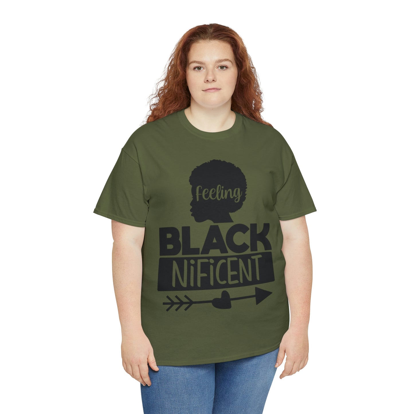 Feeling Blacknificent Unisex Heavy Cotton Tee