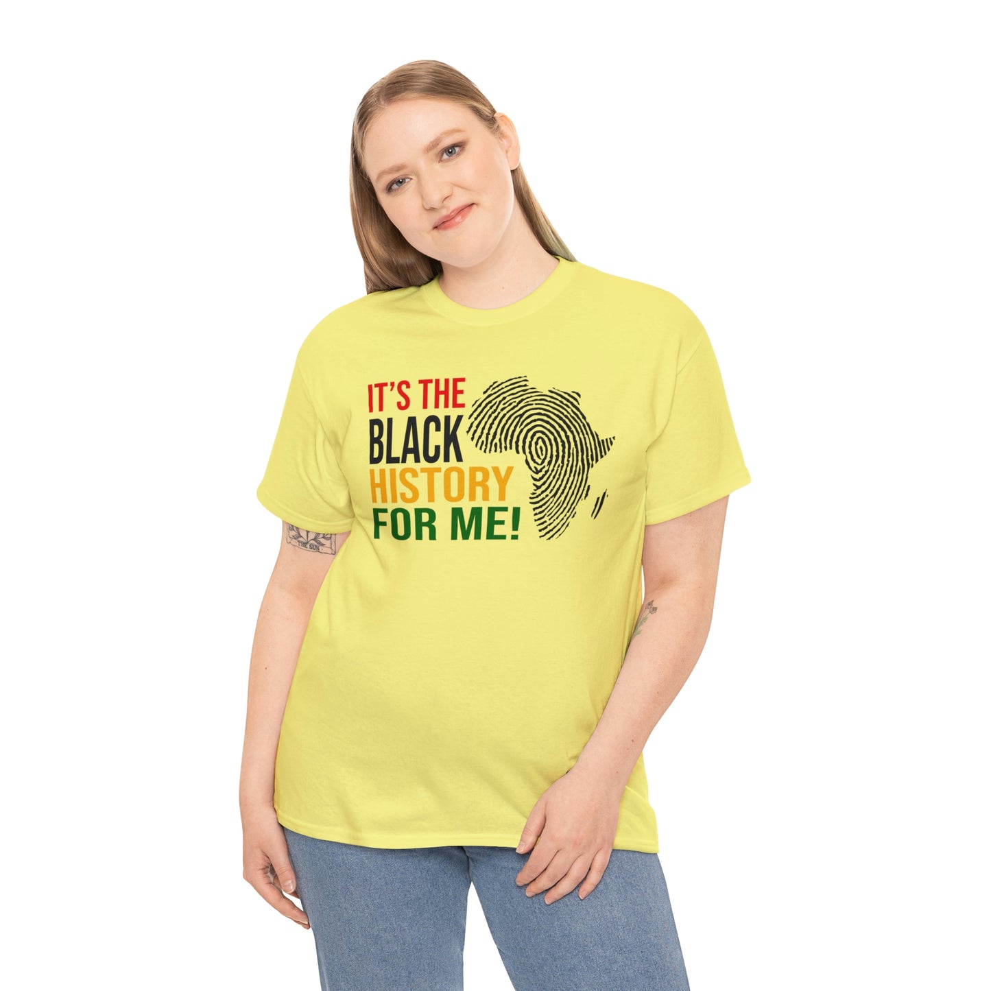 Its the Black History....Unisex Heavy Cotton Tee