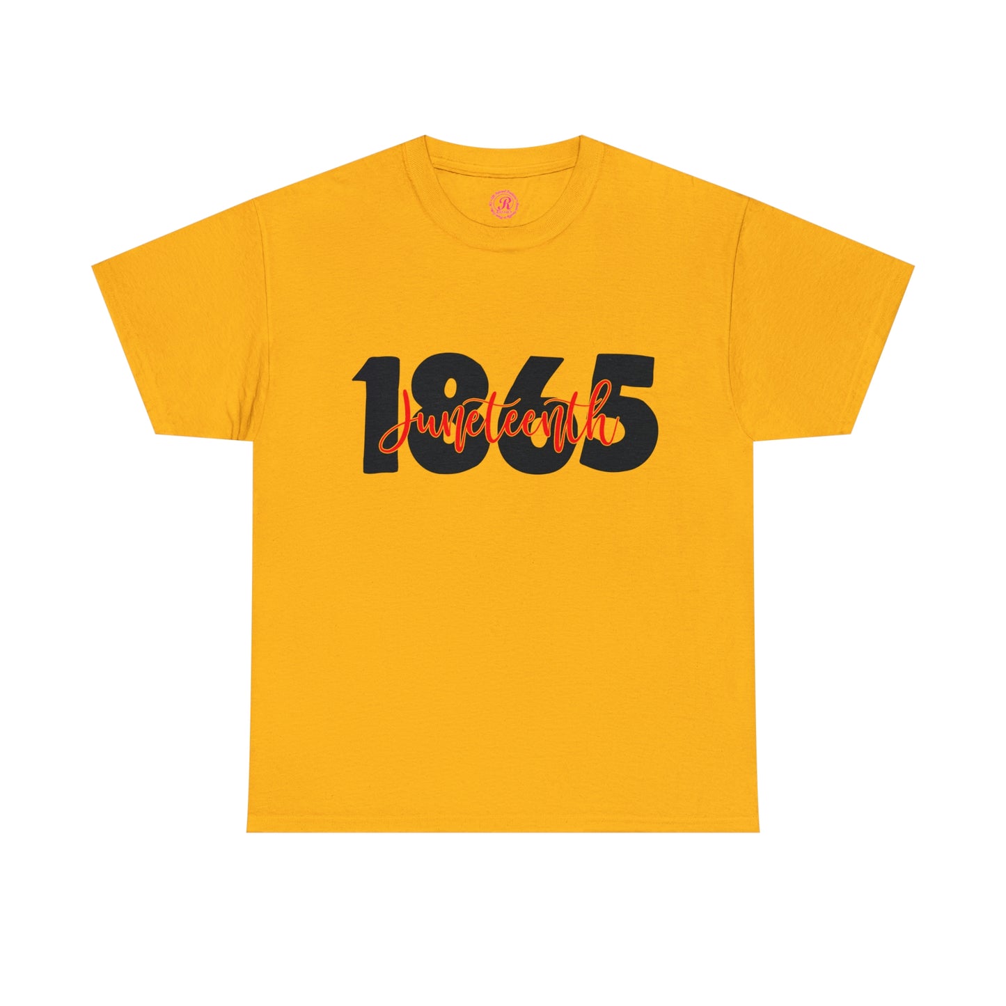 Juneteenth-Red Unisex Heavy Cotton Tee