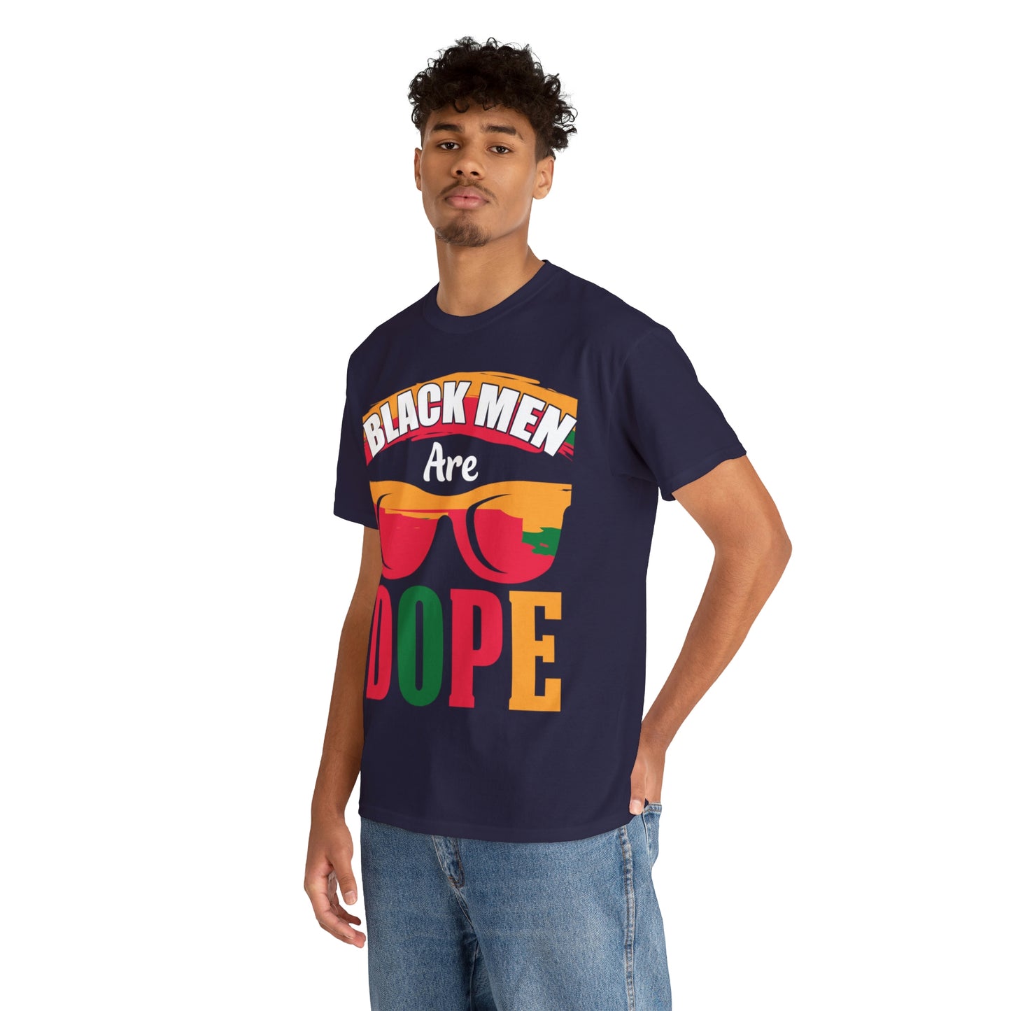 Black Man Dope Unisex Heavy Cotton Tee
