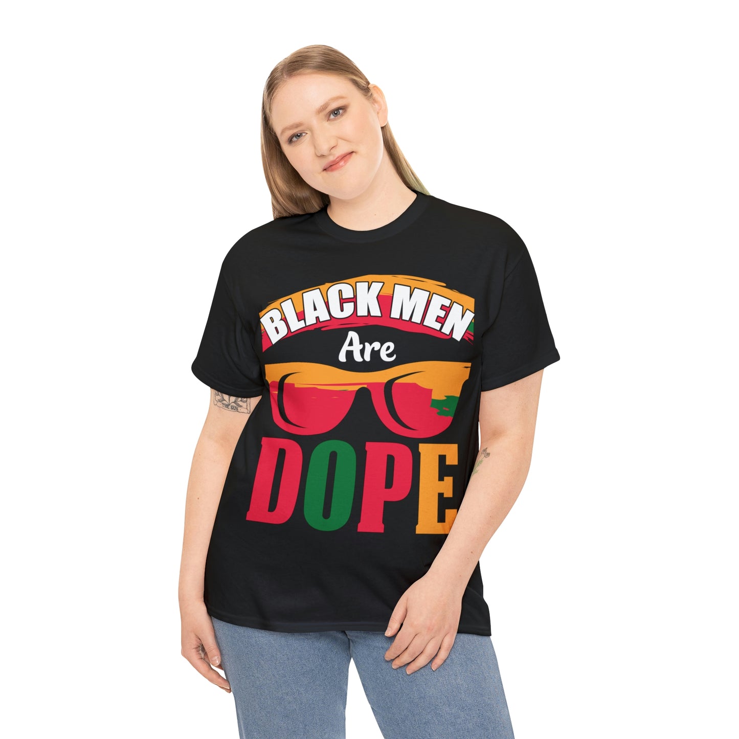 Black Man Dope Unisex Heavy Cotton Tee