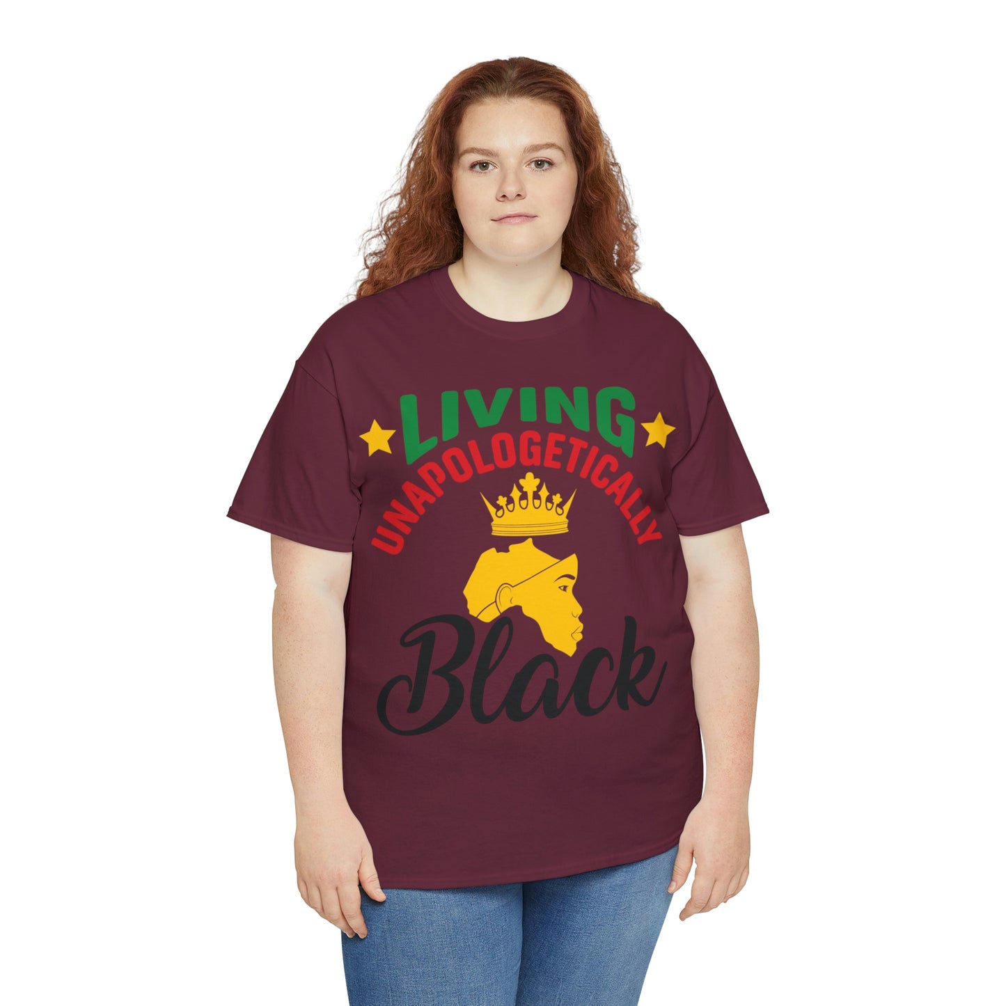 Living Unapologetically Unisex Heavy Cotton Tee