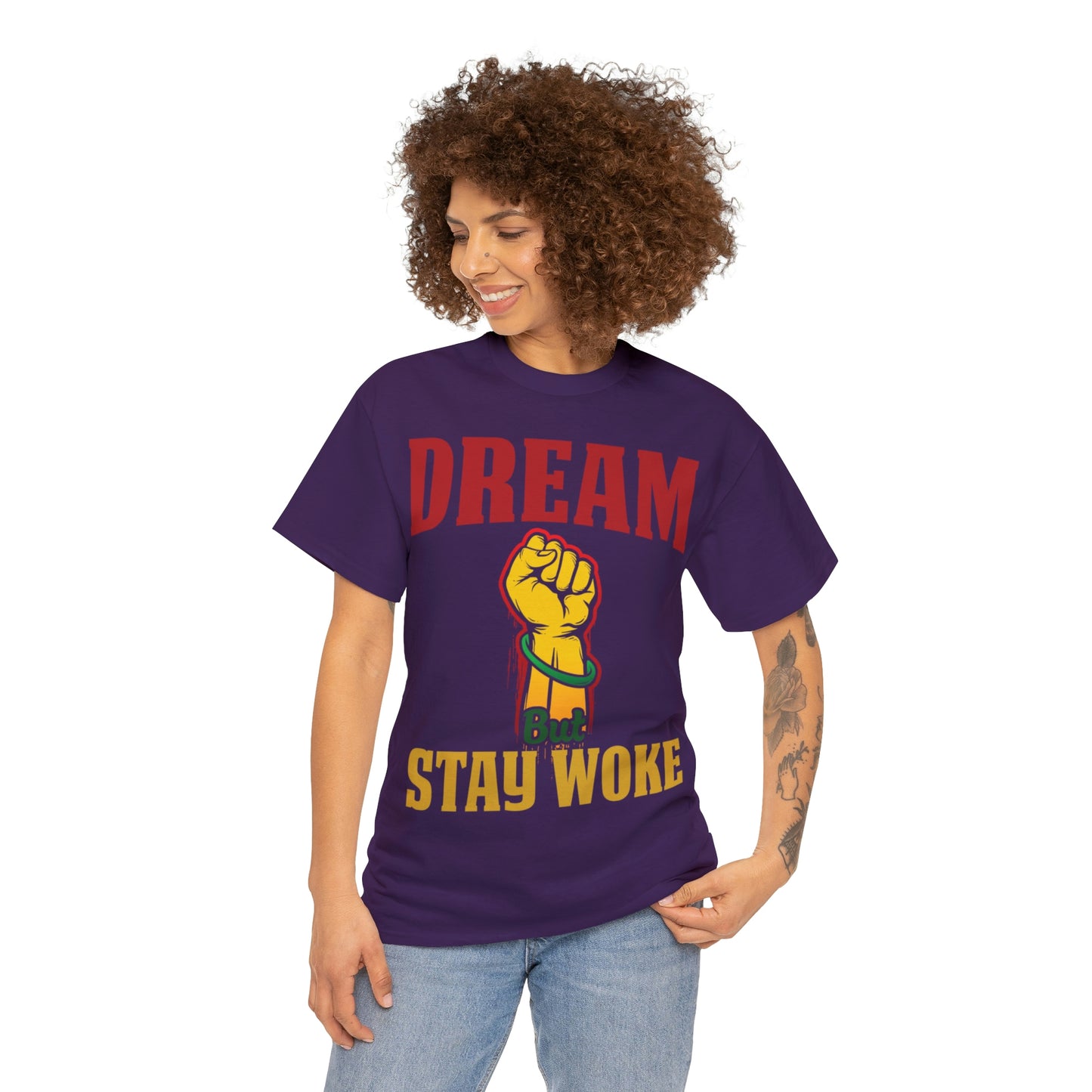 Dream/Woke Unisex Heavy Cotton Tee