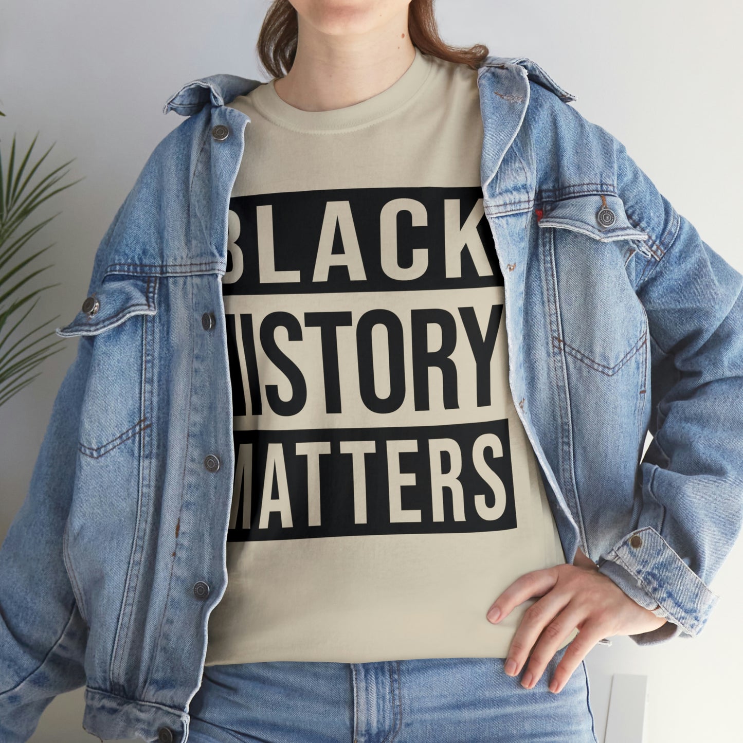 Black History Matters Unisex Heavy Cotton Tee