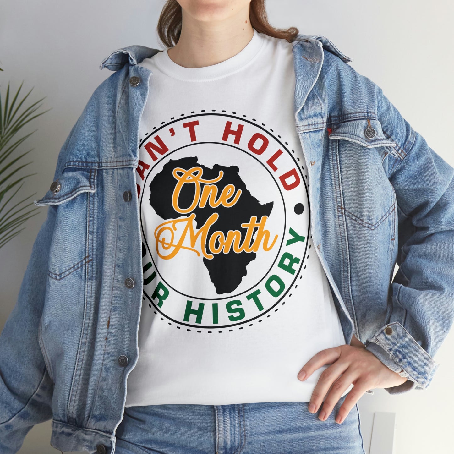 One Month Unisex Heavy Cotton Tee
