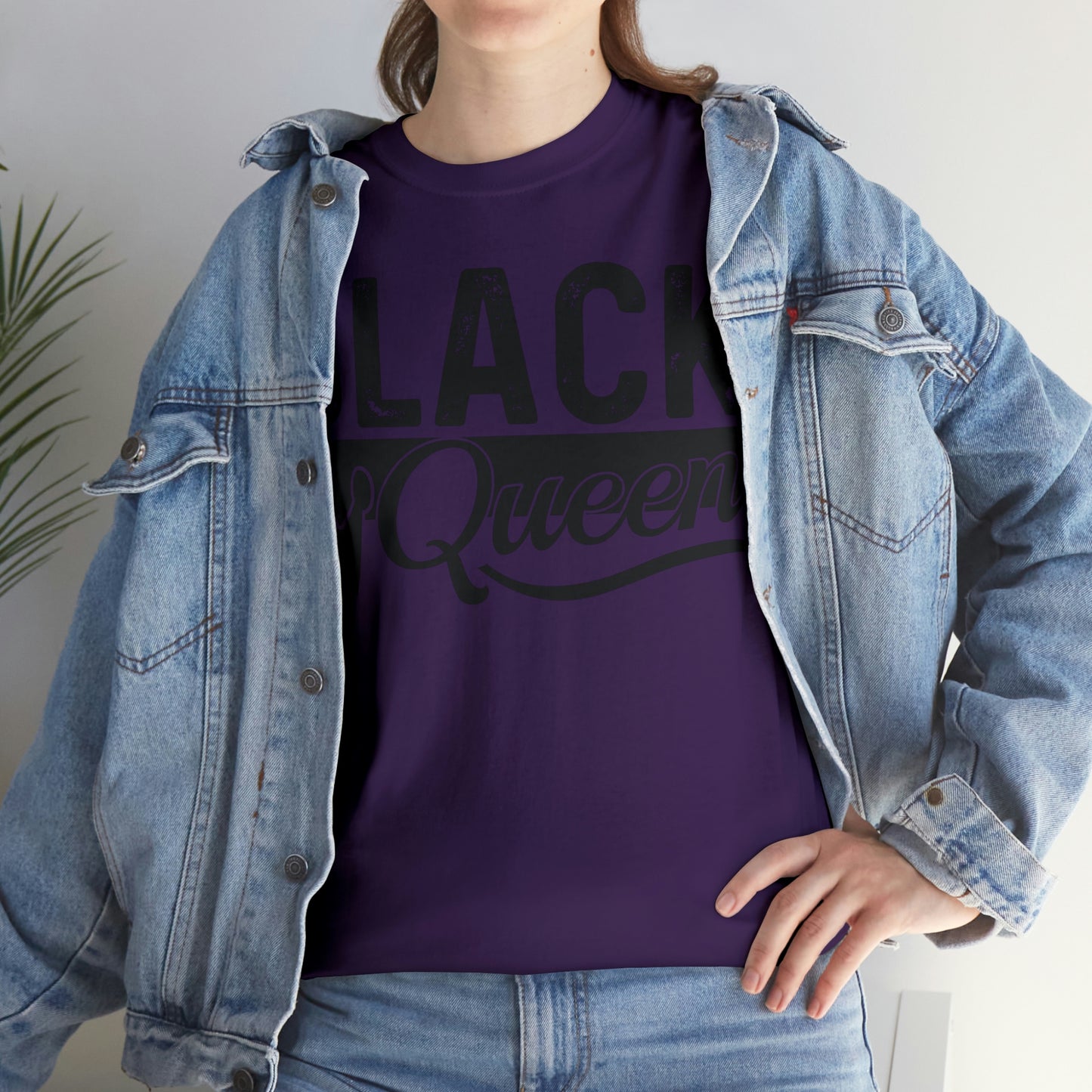 Black Queen Unisex Heavy Cotton Tee