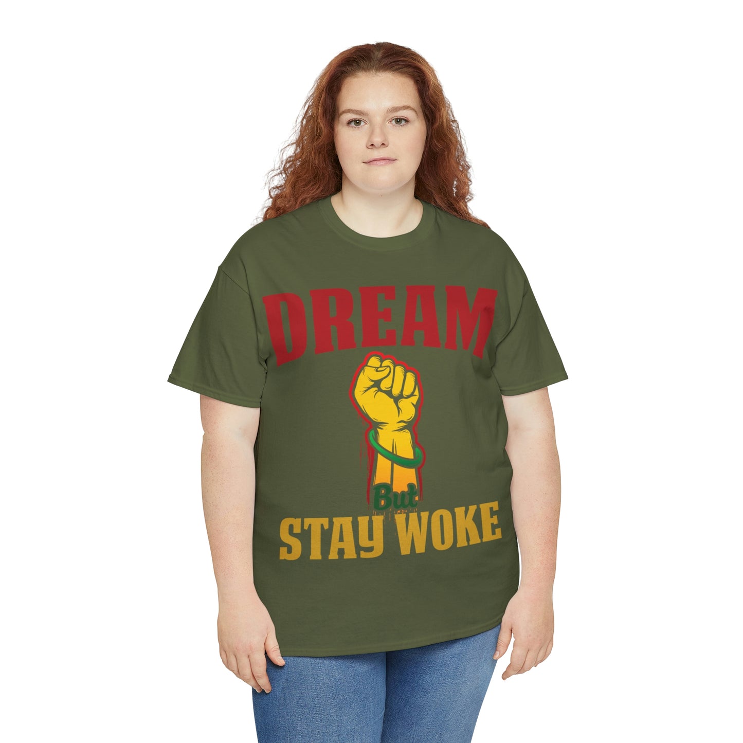 Dream/Woke Unisex Heavy Cotton Tee
