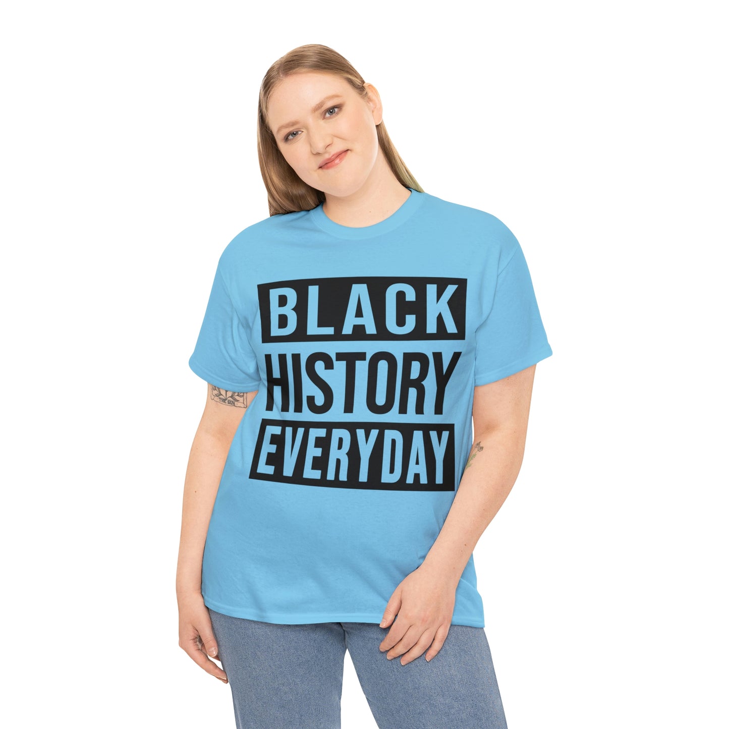Black History Everyday Unisex Heavy Cotton Tee