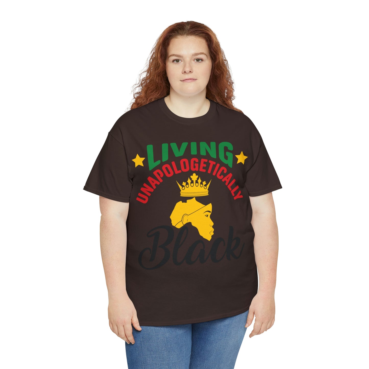 Living Unapologetically Unisex Heavy Cotton Tee
