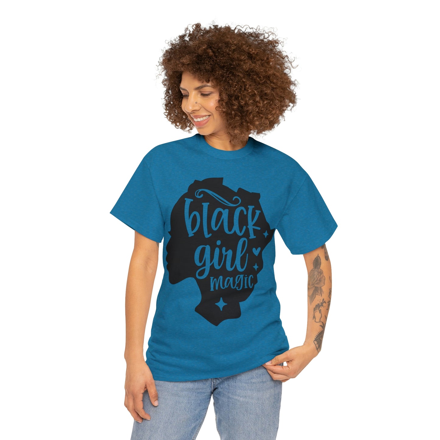 Black Girl Magic Unisex Heavy Cotton Tee