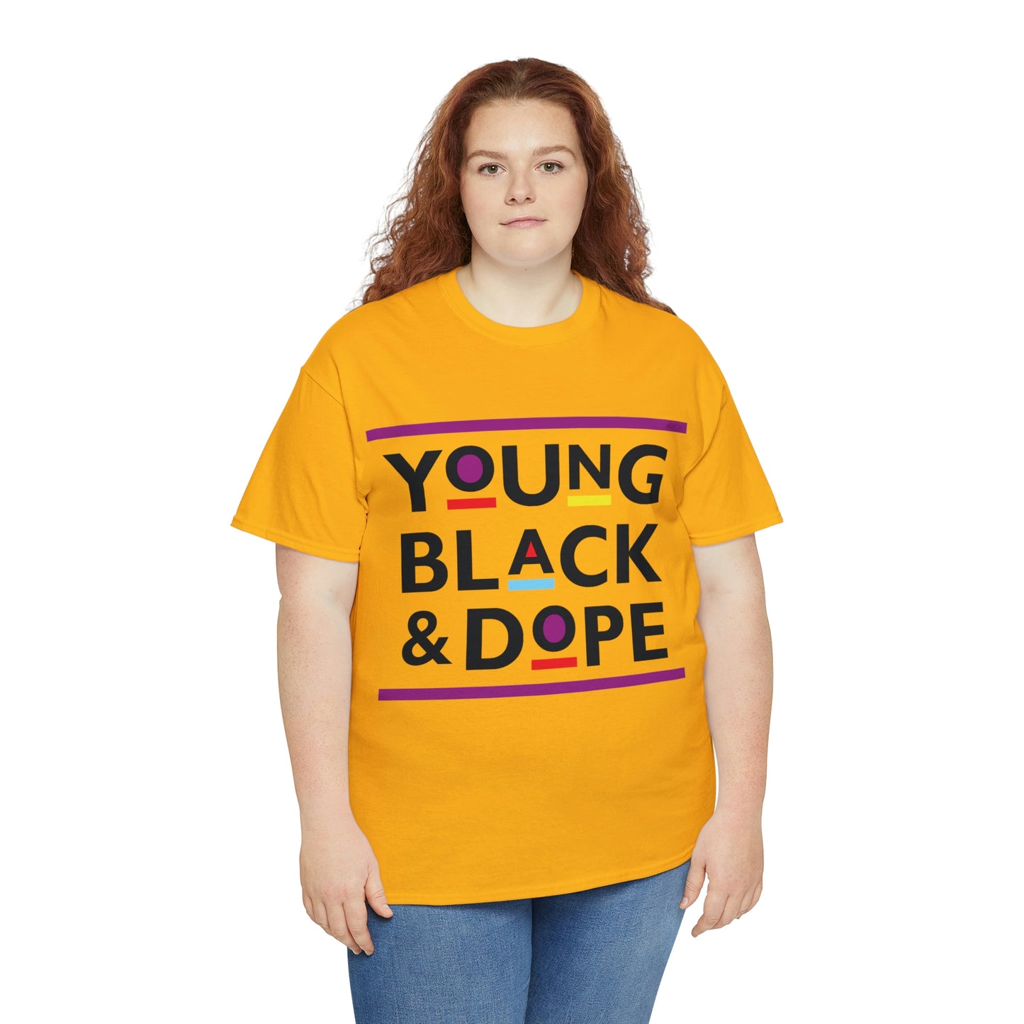 Young black & Dope Unisex Heavy Cotton Tee