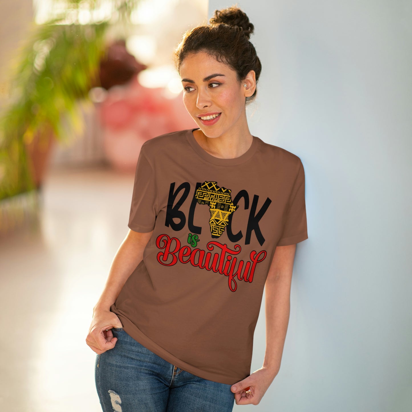 Black is Beautiful Organic Creator T-shirt - Unisex