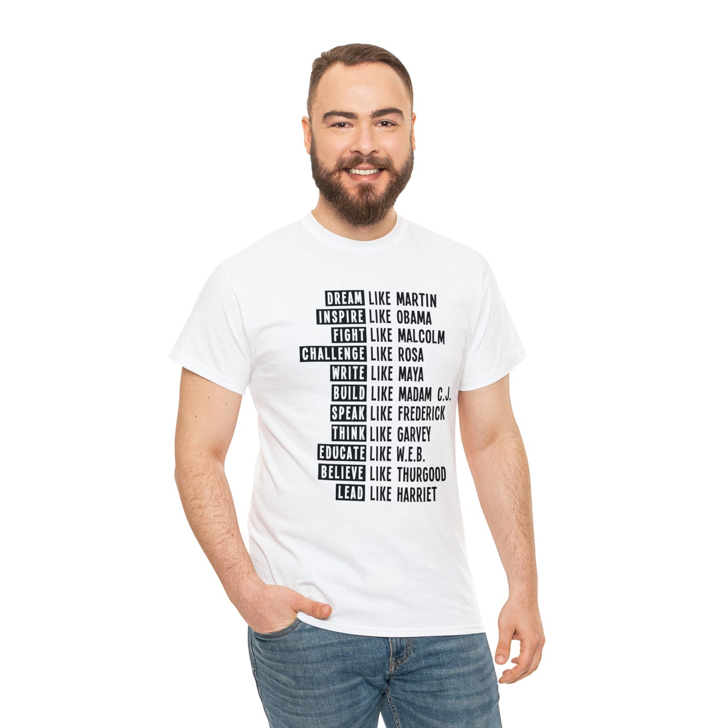 Be Like Unisex Heavy Cotton Tee