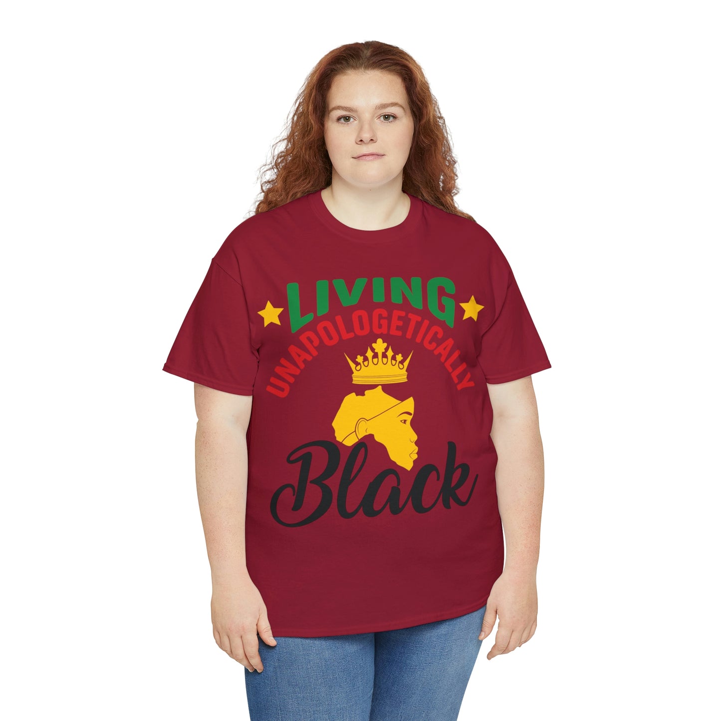 Living Unapologetically Unisex Heavy Cotton Tee