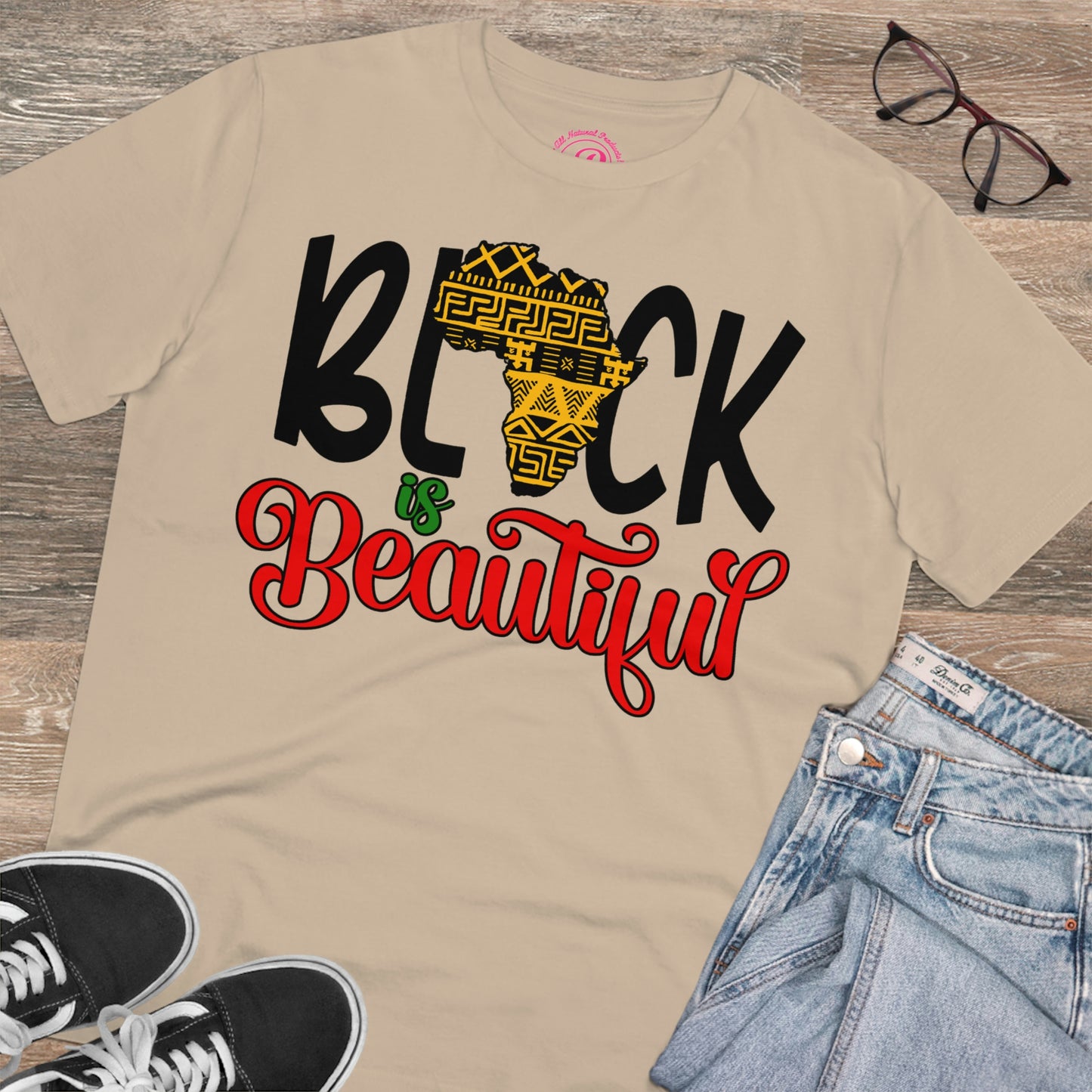 Black is Beautiful Organic Creator T-shirt - Unisex