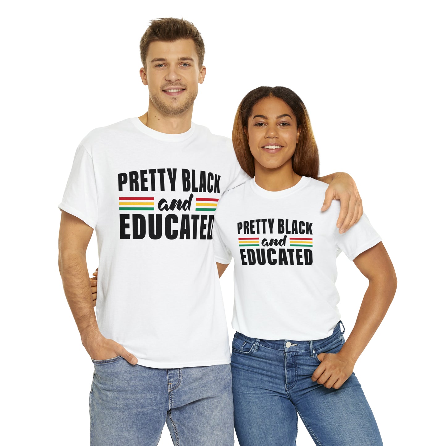 Pretty (Vinyl-4 Color) Unisex Heavy Cotton Tee