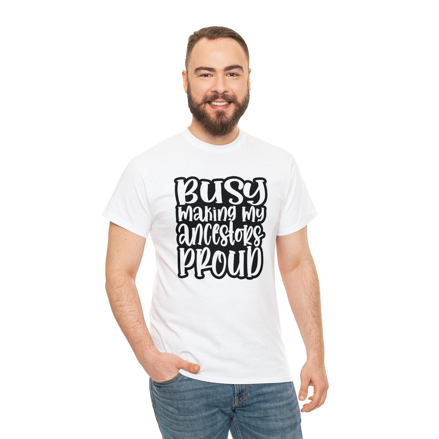 Busy Unisex Heavy Cotton Tee