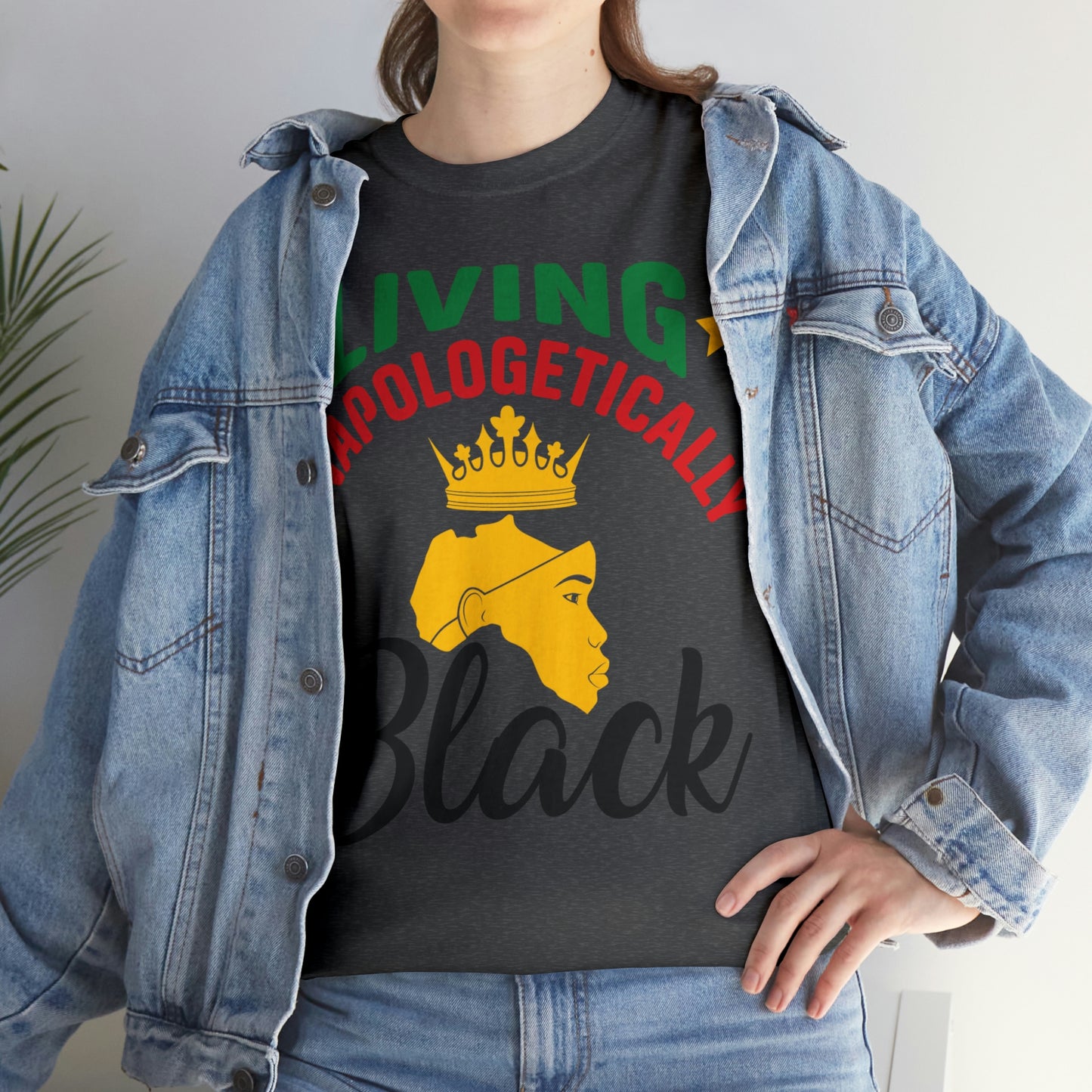 Living Unapologetically Unisex Heavy Cotton Tee