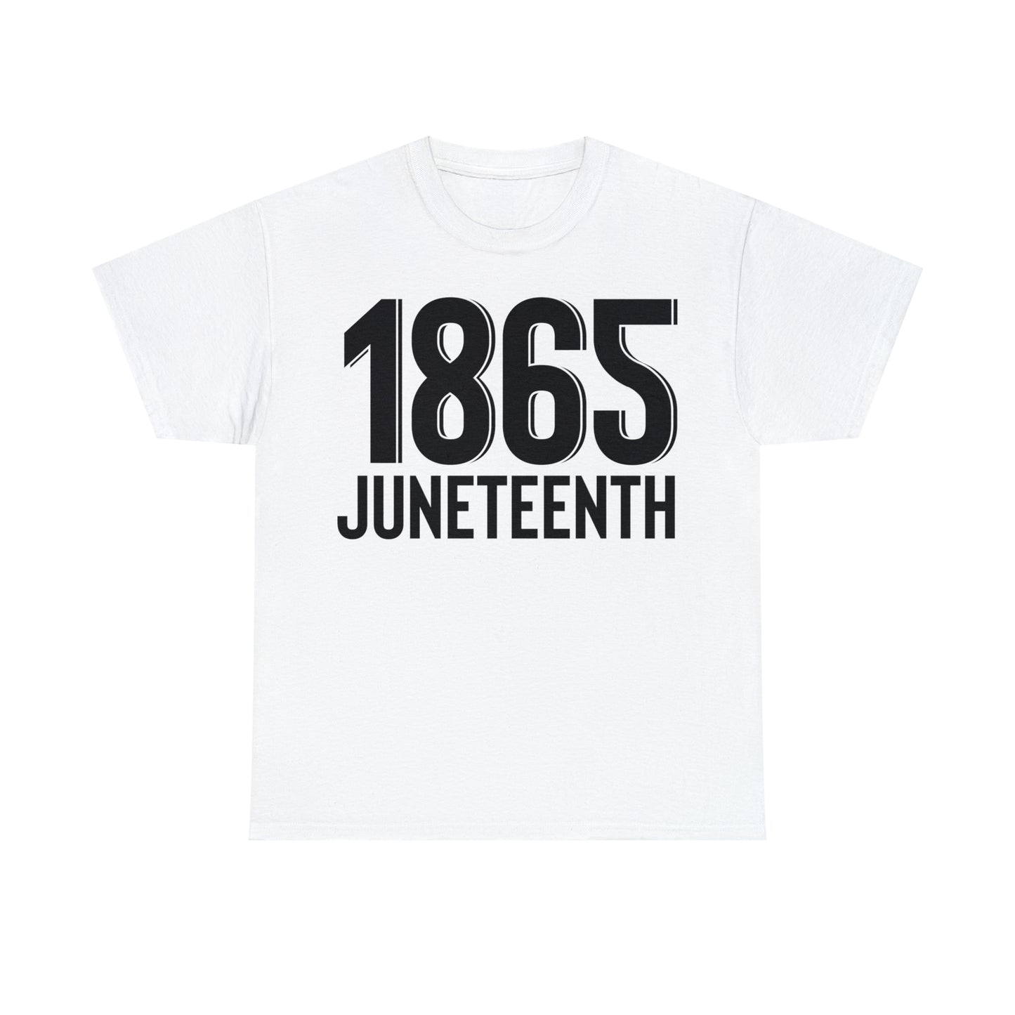 1865 (Vinyl Cut-1 Color) Unisex Heavy Cotton Tee