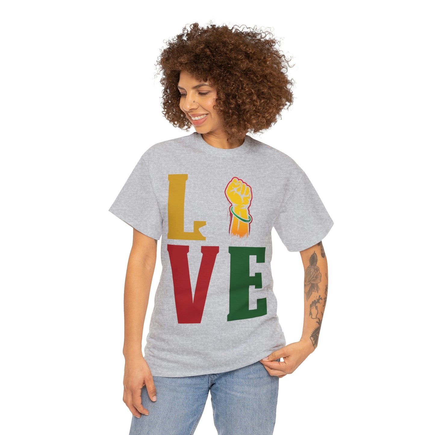 Love Unisex Heavy Cotton Tee