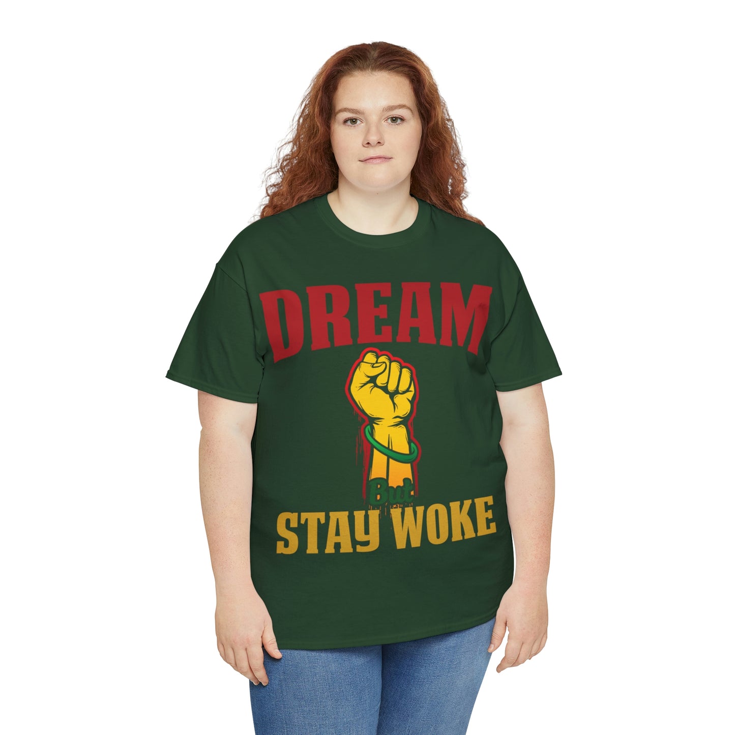 Dream/Woke Unisex Heavy Cotton Tee