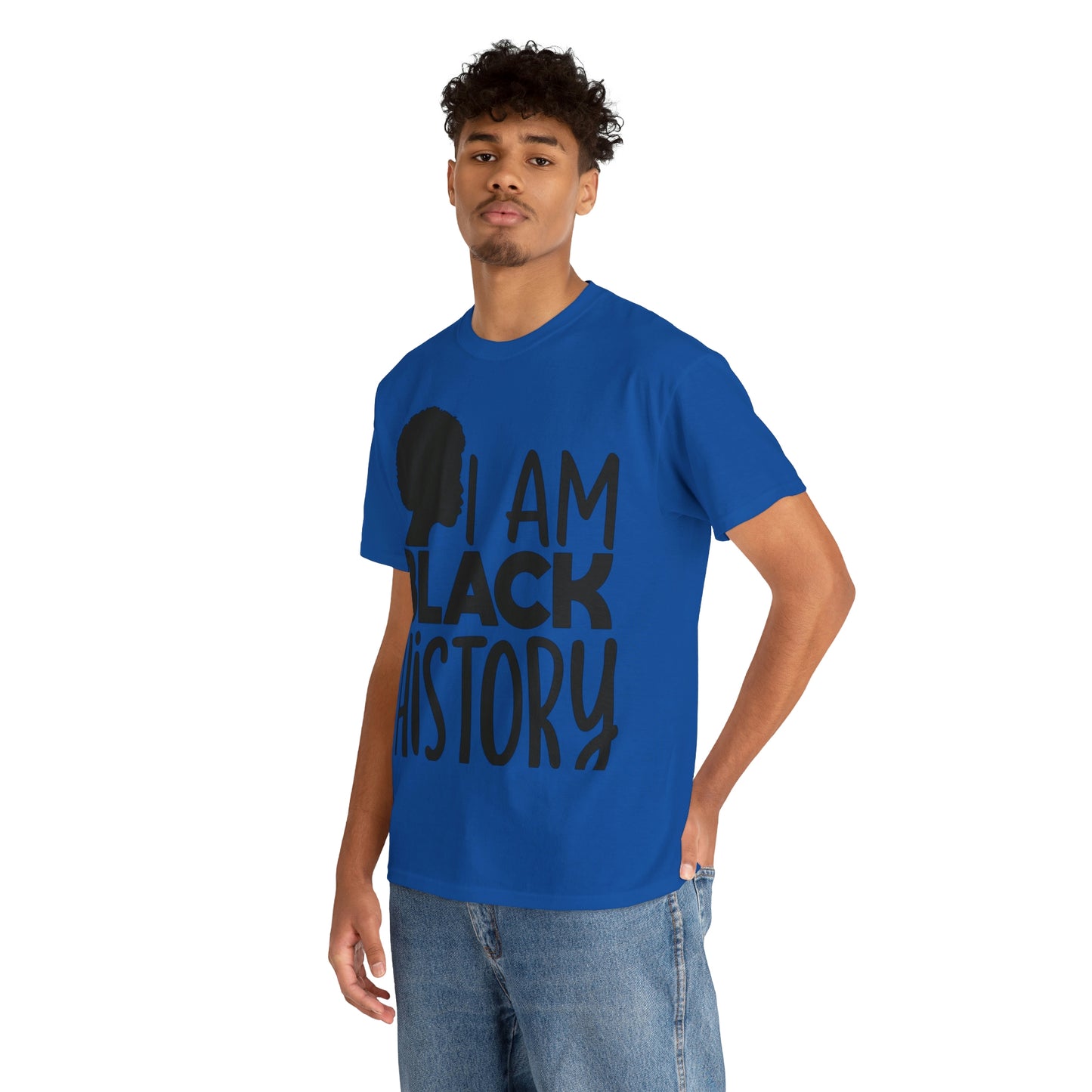 I Am Black History Unisex Heavy Cotton Tee
