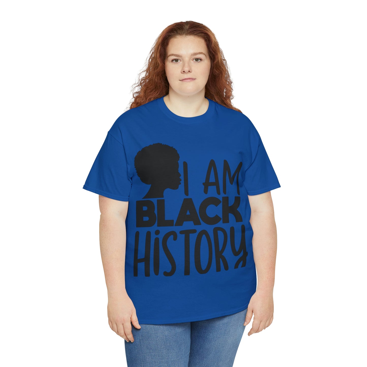 I Am Black History Unisex Heavy Cotton Tee