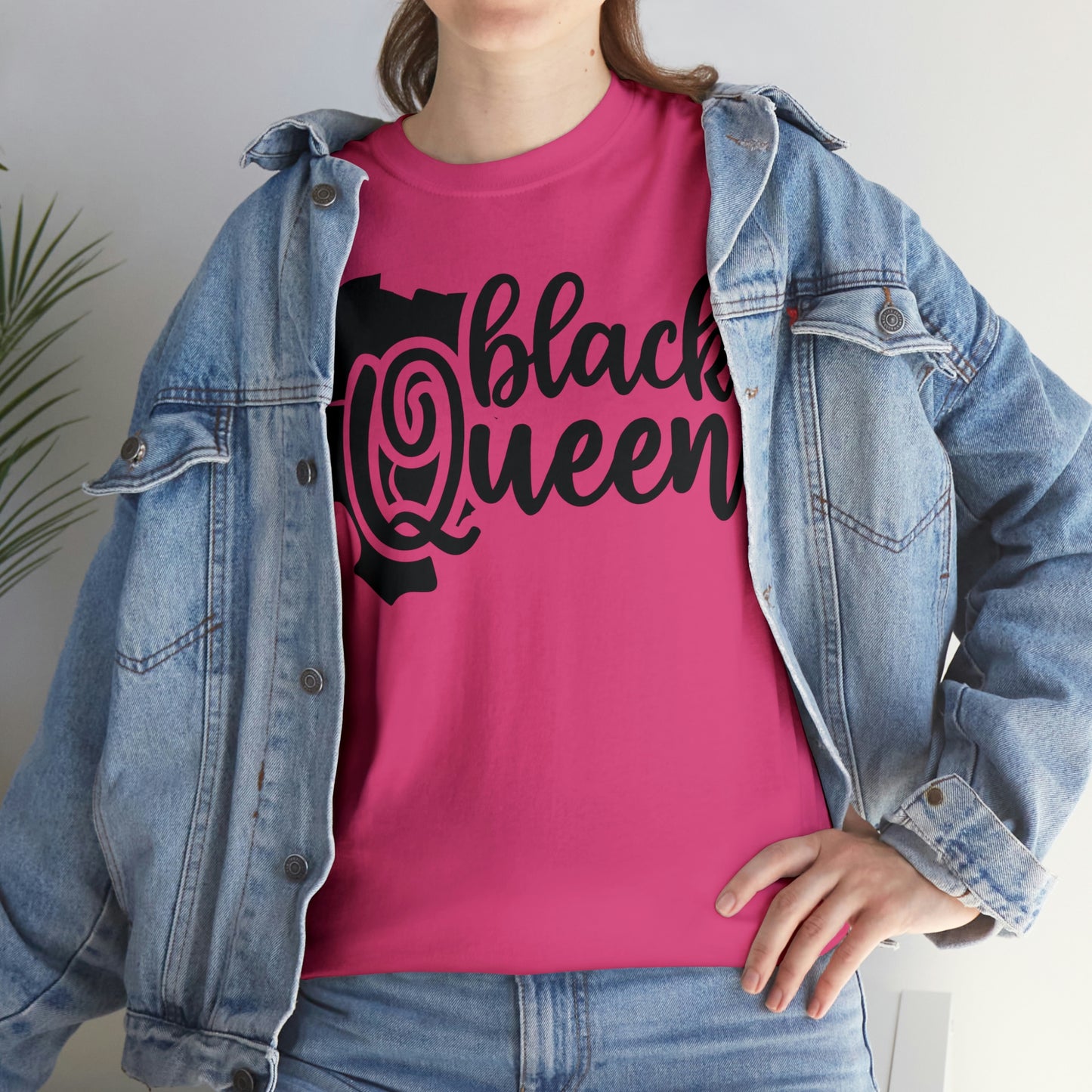 Black Queen Unisex Heavy Cotton Tee