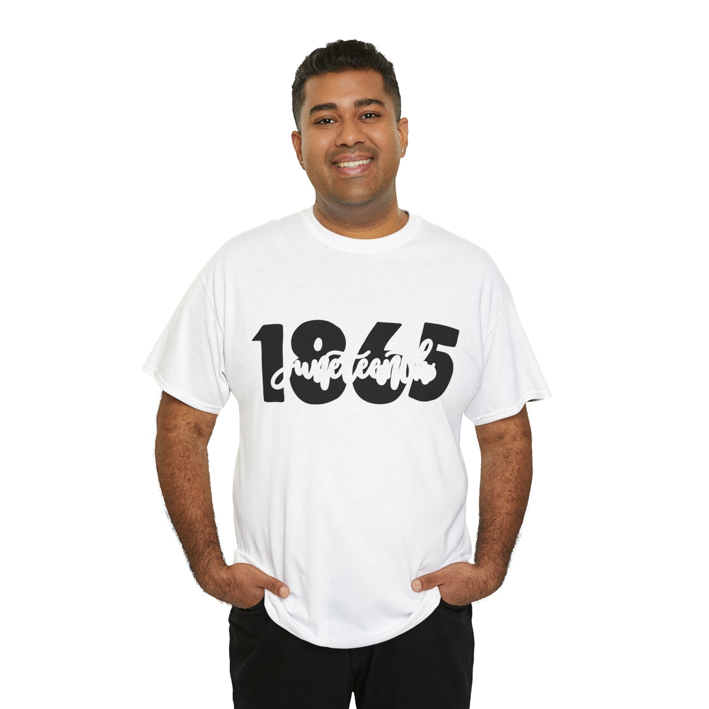 1865 (Vinyl Print-1 Color) Unisex Heavy Cotton Tee