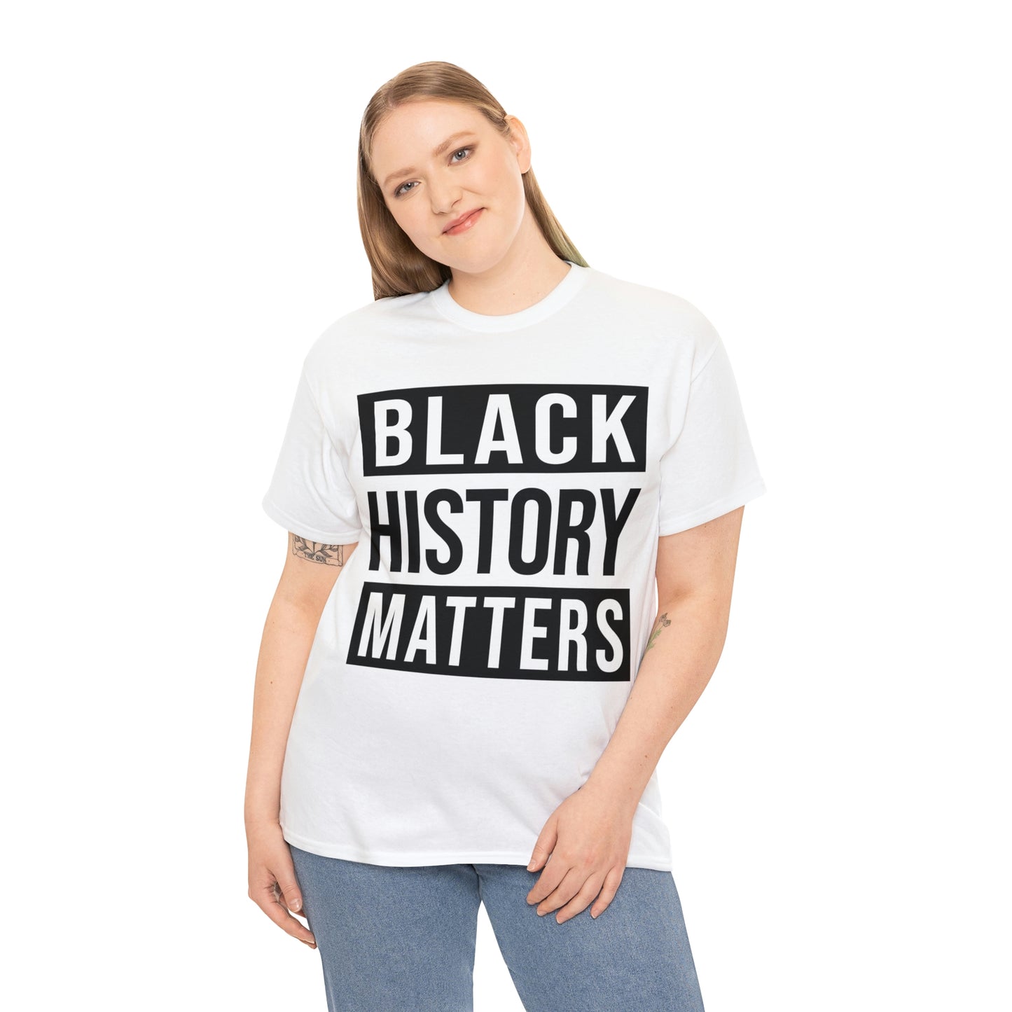 Black History Matters Unisex Heavy Cotton Tee