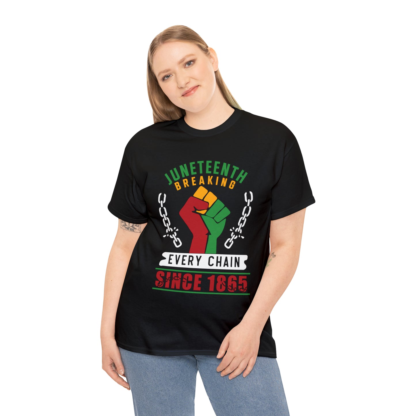 Break Every Chain Unisex Heavy Cotton Tee