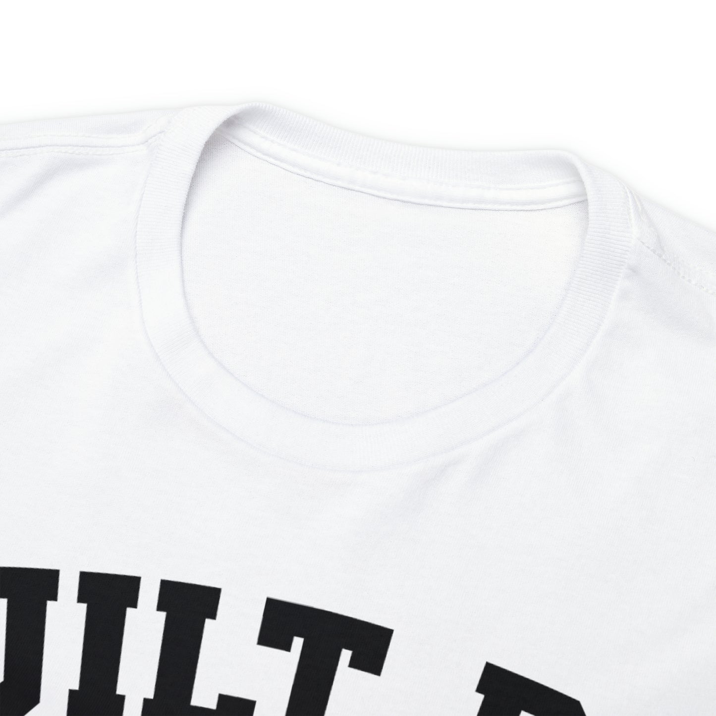 Built (Vinyl Cut-1 Color) Unisex Heavy Cotton Tee