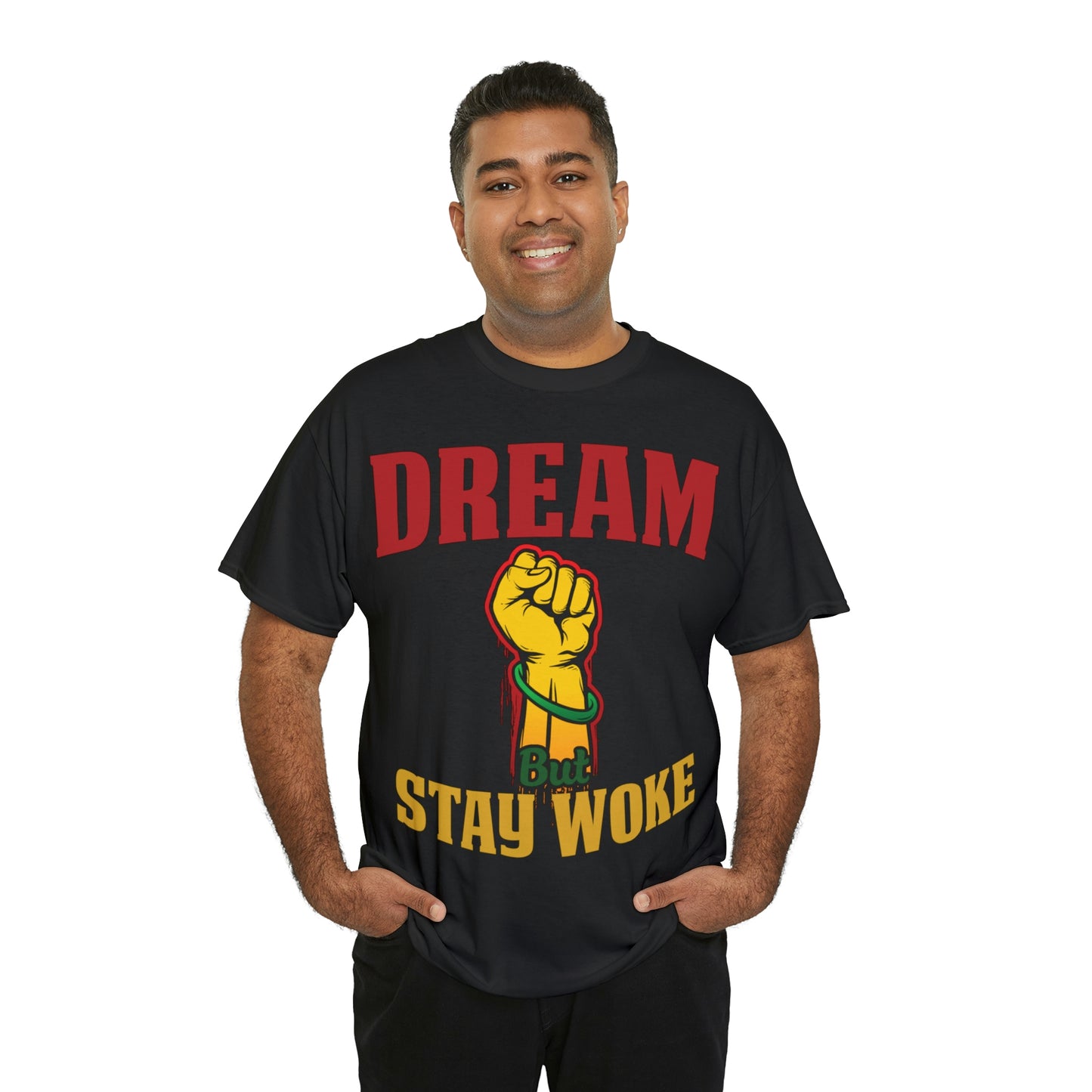 Dream/Woke Unisex Heavy Cotton Tee