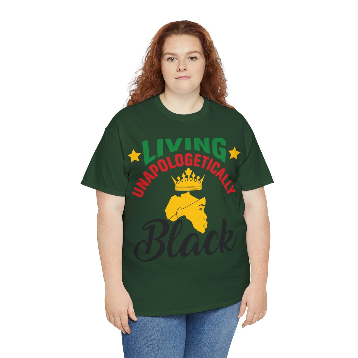 Living Unapologetically Unisex Heavy Cotton Tee