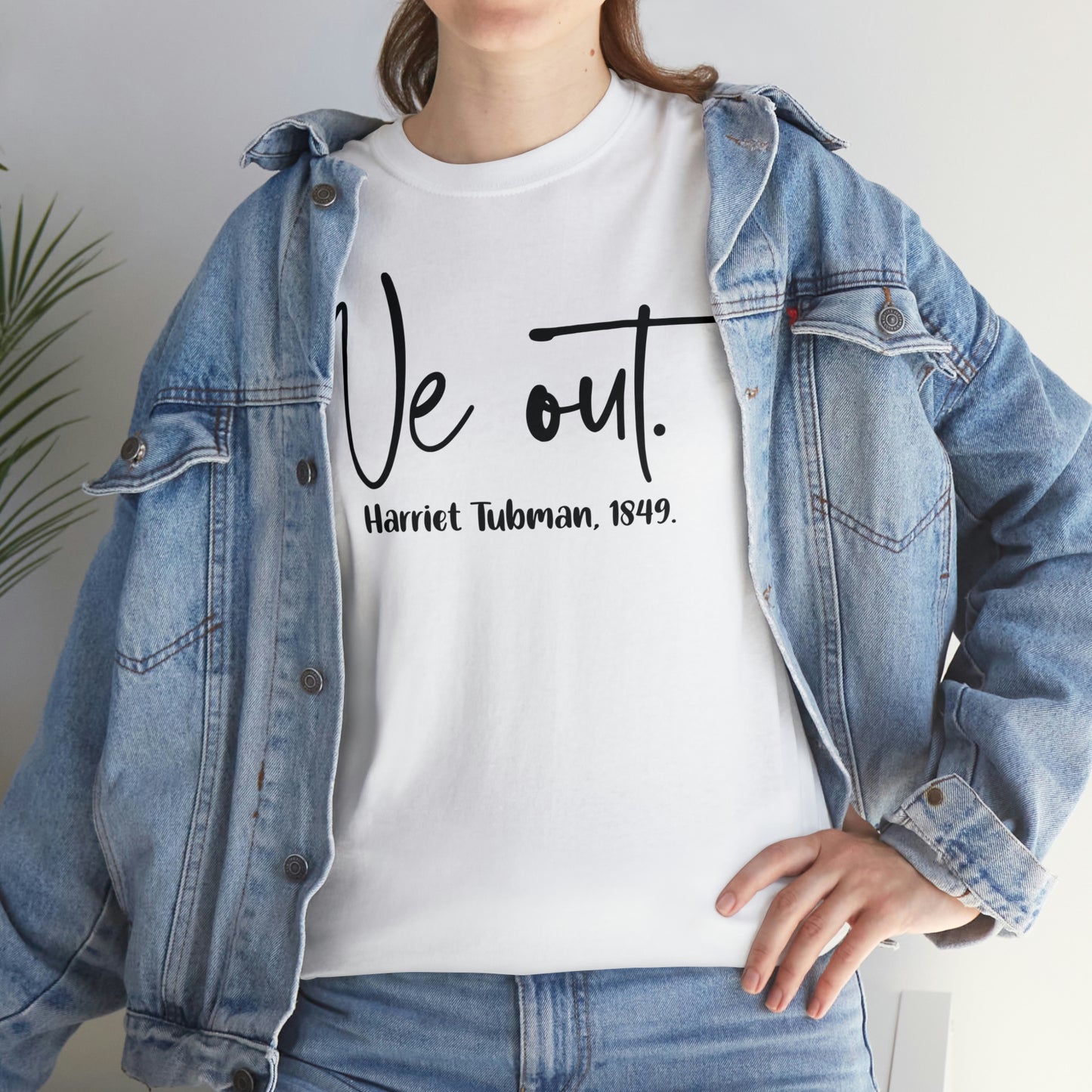 We Out Unisex Heavy Cotton Tee