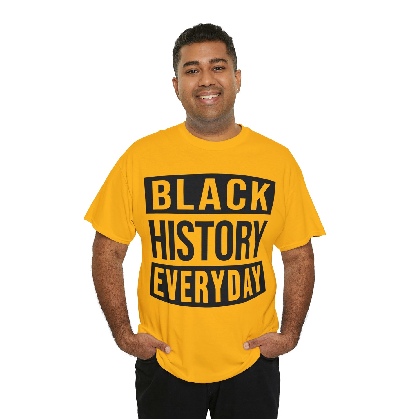 Black History Everyday Unisex Heavy Cotton Tee