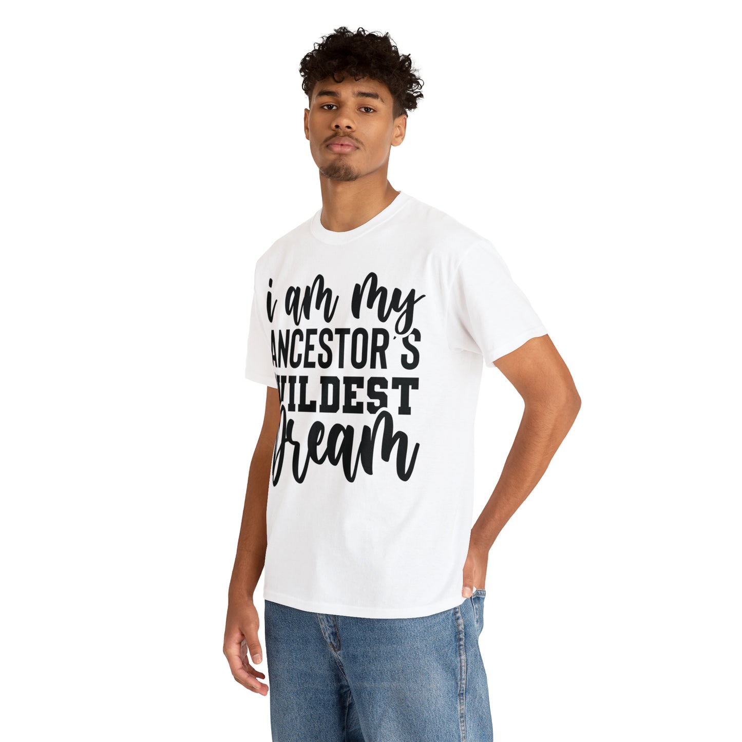 Dream (Vinyl -1 Color) Unisex Heavy Cotton Tee